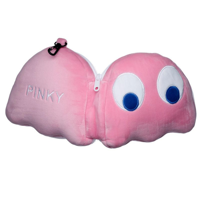 Pac-Man Pink Ghost Travel Eye Mask