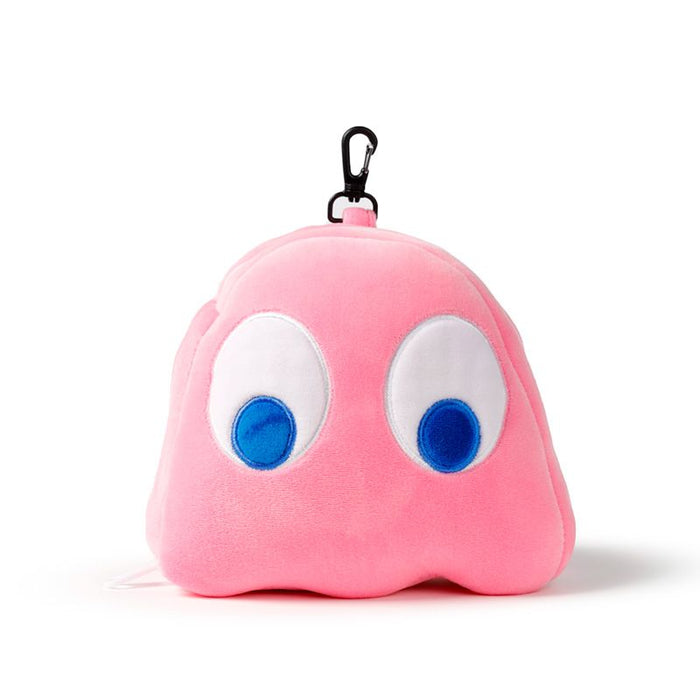 Pac-Man Pink Ghost Travel Eye Mask