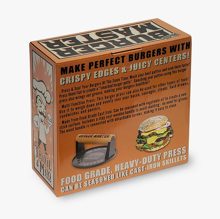 U.S.A.BURGER MASTER - cast iron
