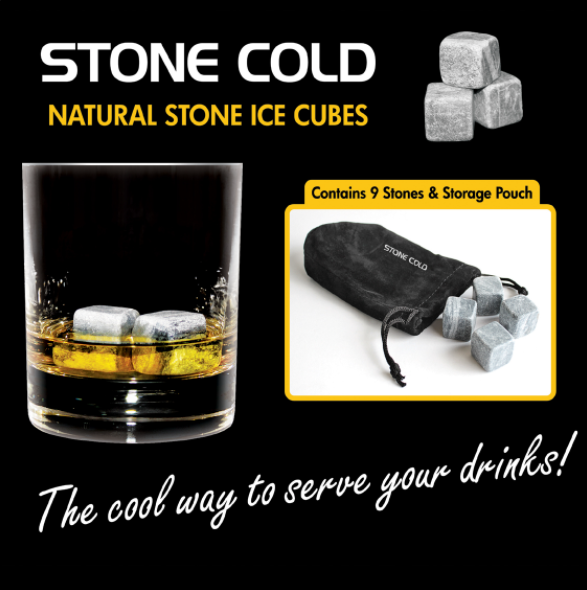 Stone Cold - Natural Stone Ice Cubes