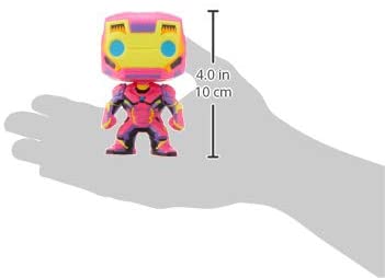 Marvel Black Light Iron Man Pop!