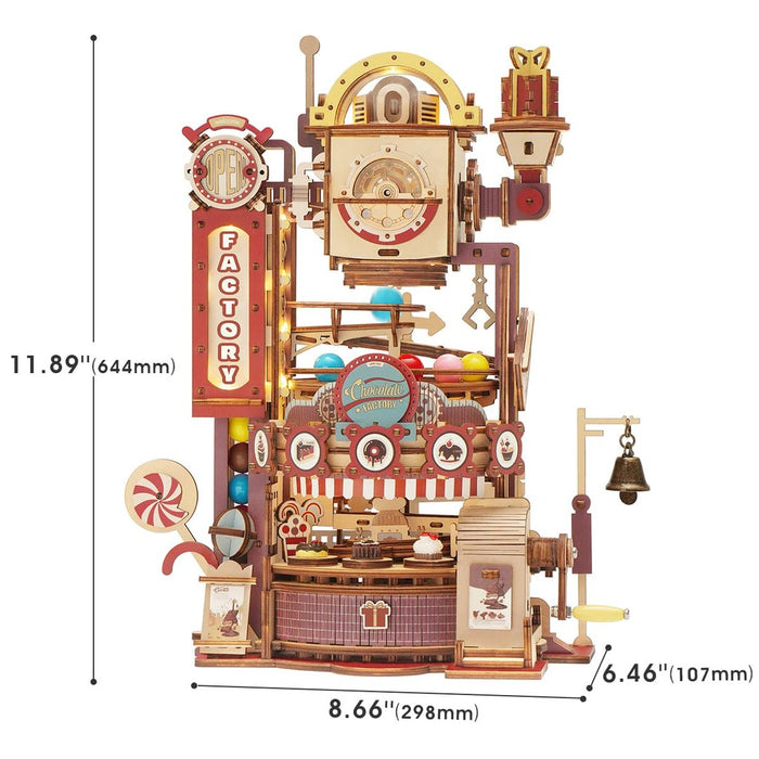 Chocolate Factory Marble Run