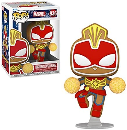 POP Marvel: Holiday- Captain Marvel
