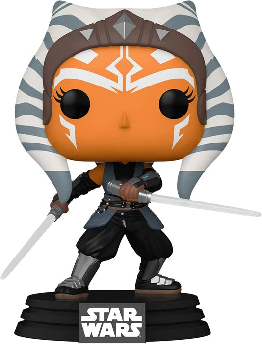 POP Star Wars Mandalorian Ahsoka with Sa