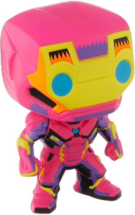 Marvel Black Light Iron Man Pop!