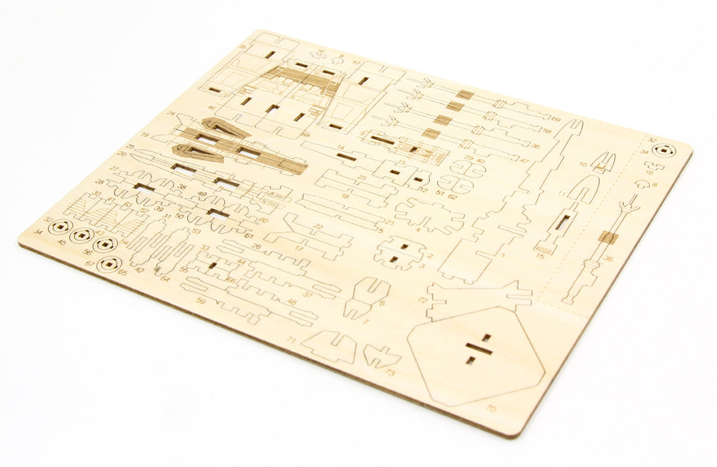 Star Wars X-Wing 3D Wood Model