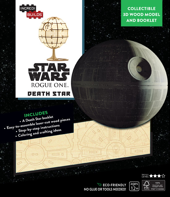 Star Wars Death Star 3D Wood Model