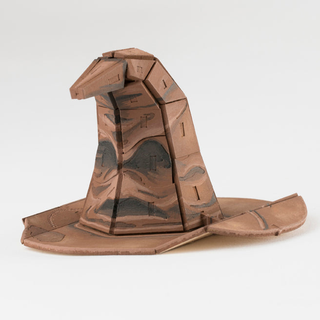 Harry Potter Sorting Hat 3D Wood Model