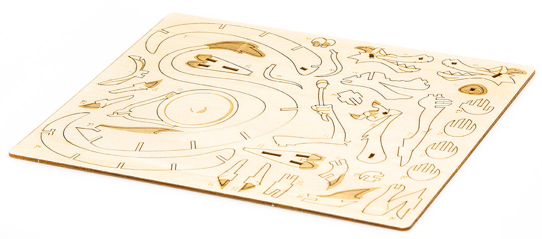 Disney’s Mulan Mushu 3D Wood Model