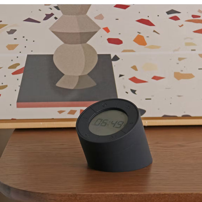 Edge Light Alarm Clock - Black