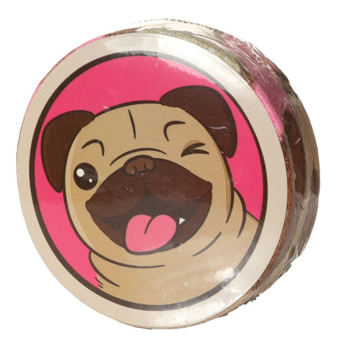 Mopps Pug Compressed Travel Towel