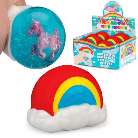 SQUEEZE AND REVEAL RAINBOW WITH UNICORN
