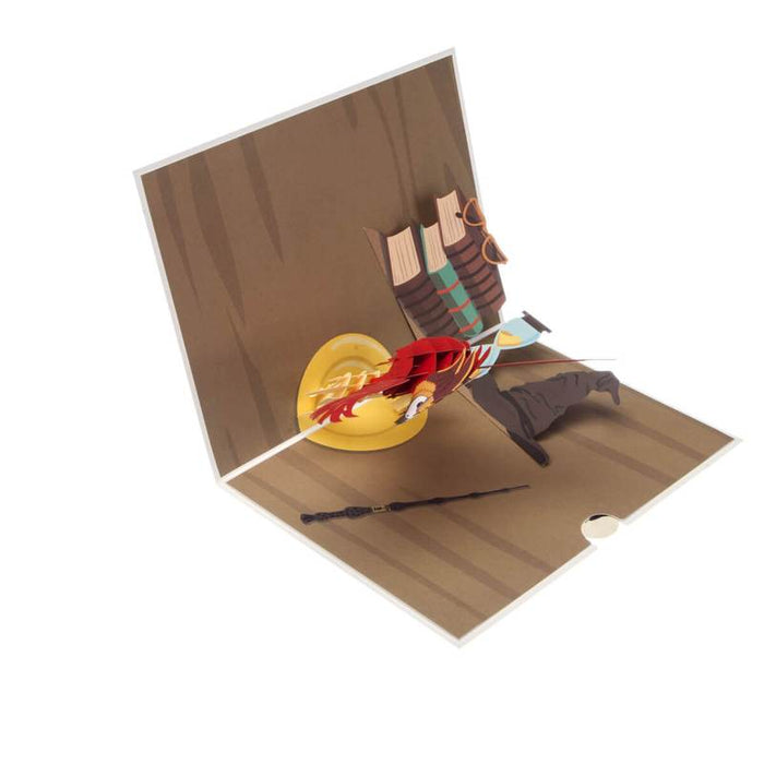 Harry Potter Fawkes Pop Up Card