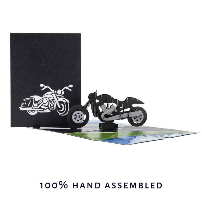 Motorbike Pop Up Card
