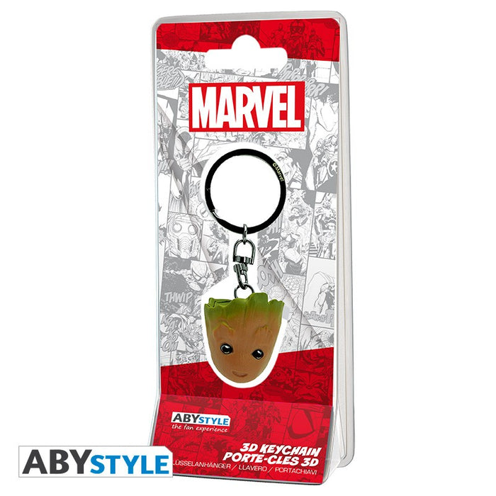 MARVEL - Keychain 3D "Groot"