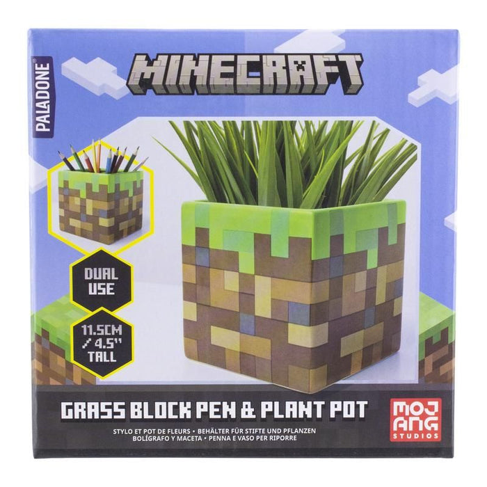 Grass Block Pen and Plant Pot
