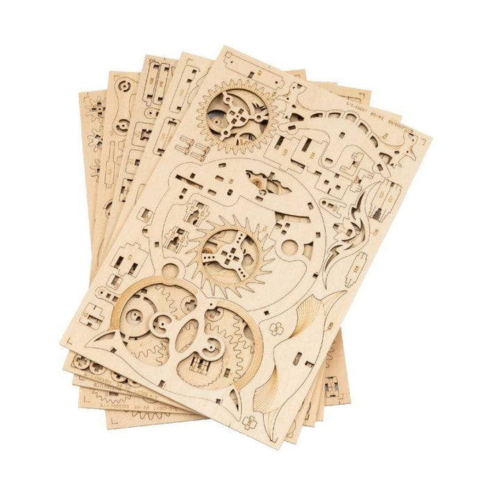 [ROKR] Owl Clock 3D Wooden Puzzle