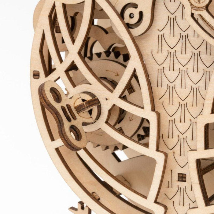 [ROKR] Owl Clock 3D Wooden Puzzle