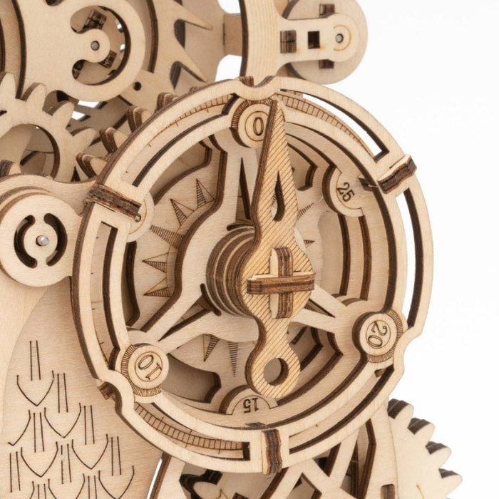 [ROKR] Owl Clock 3D Wooden Puzzle