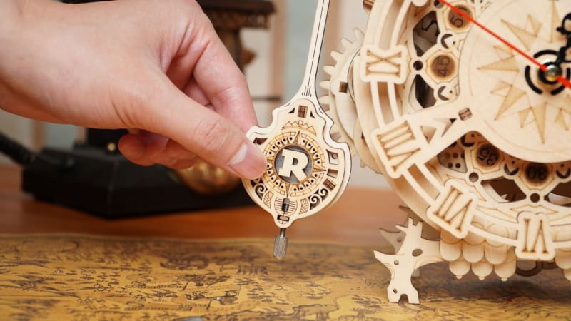 [ROKR] Owl Clock 3D Wooden Puzzle