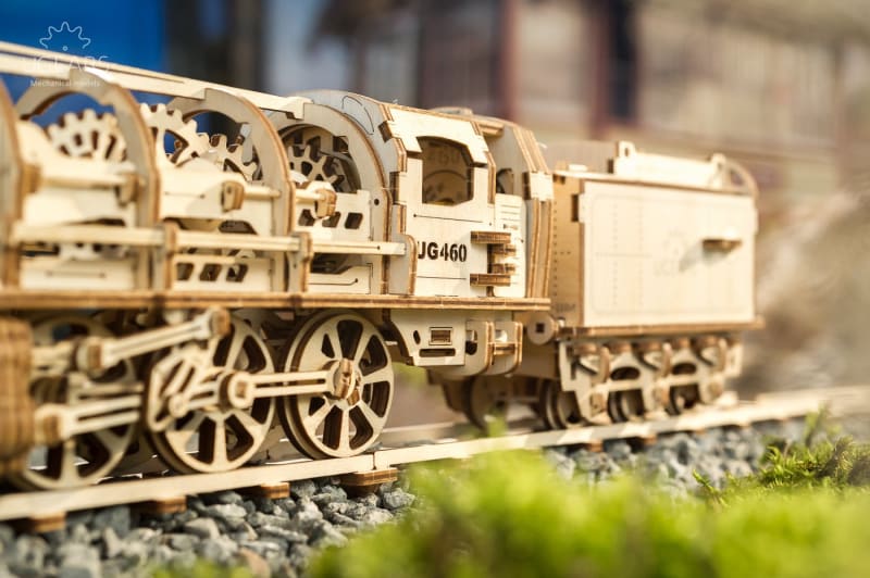 Steam Locomotive with Tender